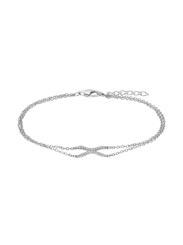 Amor Armband Silber 925, rhodiniert in Silber