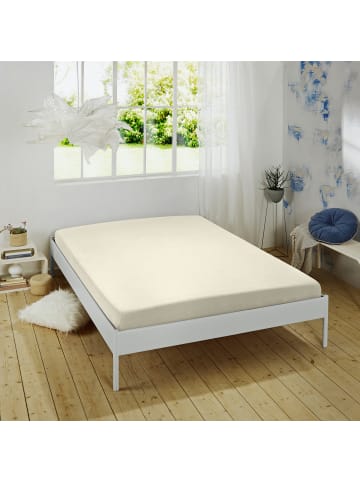 REDBEST Single-Jersey Spannbettlaken Denver in natur