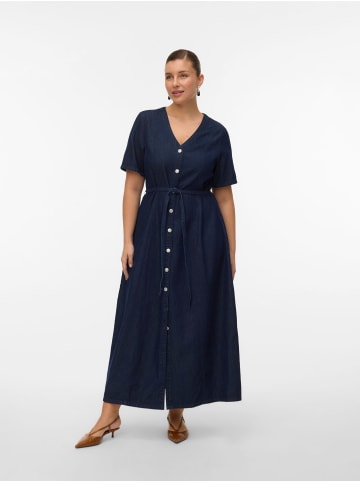 Vero Moda Jeanskleid in Dark Blue Denim