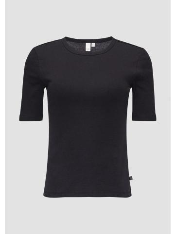 QS T-Shirt in 9999_schwarz
