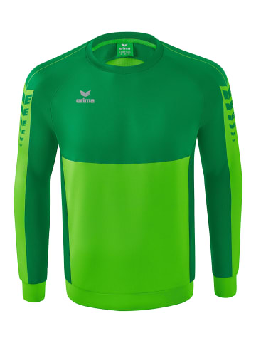 erima Six Wings Sweatshirt in green/smaragd