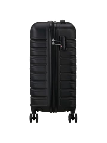 American Tourister Flashline - 4-Rollen-Kabinentrolley 55 cm (schwarz) in shadow black