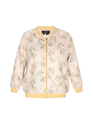 faina Women Jacket in offwhite yellow