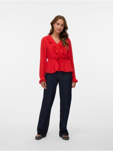 Vero Moda Hemd in Fiery Red