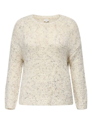 ONLY Carmakoma Strickpullover in Egret 1