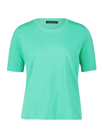 Betty Barclay Basic Shirt mit Rundhalsausschnitt in Grün