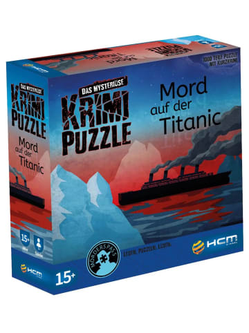 HCM Kinzel Mord auf der Titanic - Das mysteriöse Krimi Puzzle - 1000 T