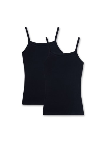 Sanetta Unterhemd 2er Pack in Schwarz