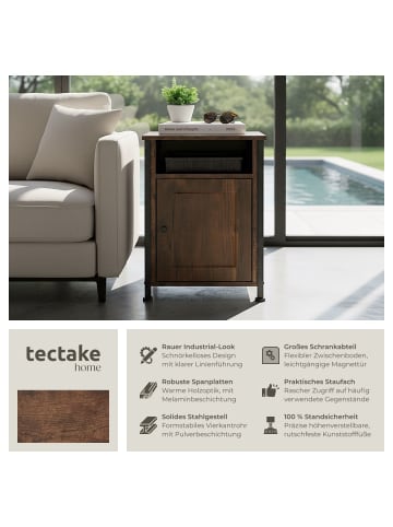 tectake Beistelltisch Blackburn 40x42x60,5cm