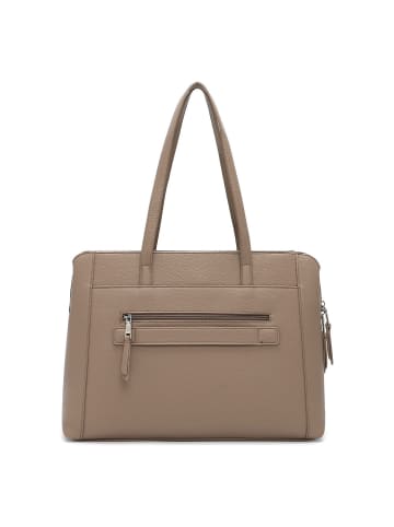 Tamaris TAS Melissa Schultertasche 40 cm in taupe