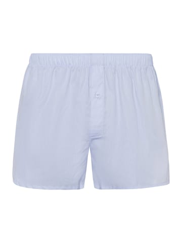 Hanro Boxershorts Fancy Woven in Hellblau