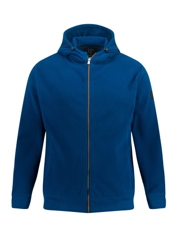 JP1880 Fleecejacke in jeans blau