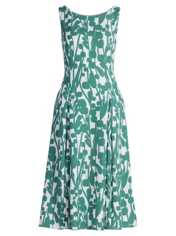 Vera Mont Cocktailkleid mit Print in Cream/Green