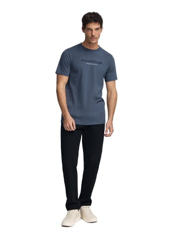 Polo Club T-Shirt in Denim Blue