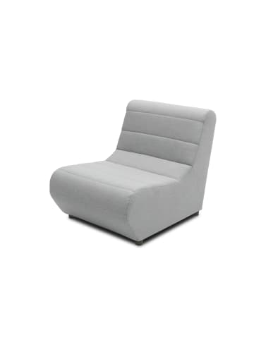 58 aufm Kessel GARTENLOUNGE Sessel Boudicca 73x80x102 mit Outdoorbezug in silber