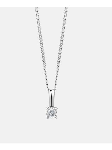 Diamant L'éternel Halskette aus 375 Weißgold mit 0.03 Karat Diamant