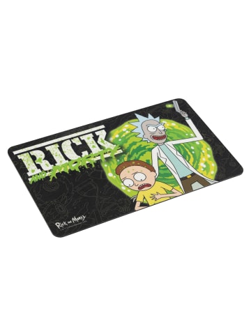 Rick and Morty Rick and Morty Brettchen Frühstücksbrettchen Schneidebrettchen in schwarz