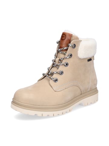 Tamaris Schnürboot in Beige