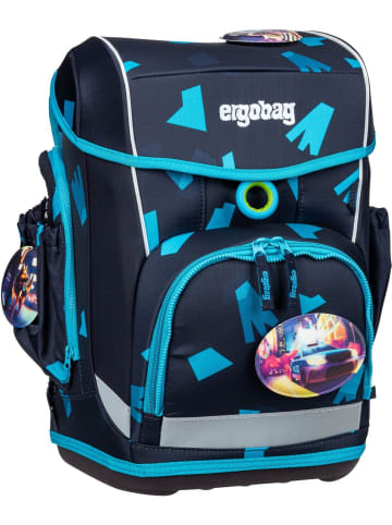 Ergobag Schulranzen cubo light Set in VerfolgBärjagd