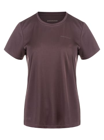 Endurance Funktionsshirt Vista in 4182 Dark Brown