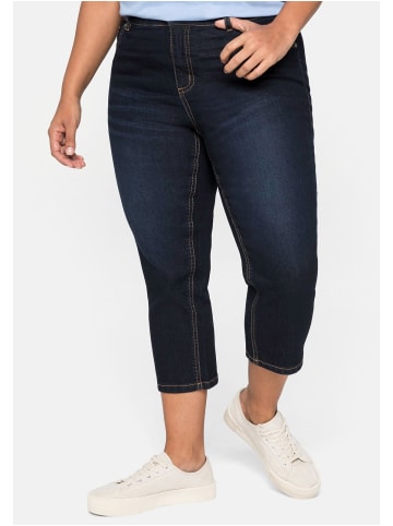 sheego Jeans in blue black Denim