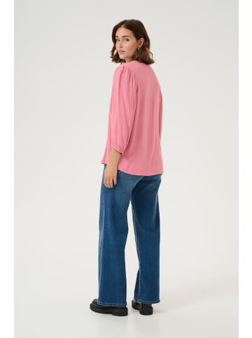 Kaffe Langarm-Bluse KAanny in Mesa Rose