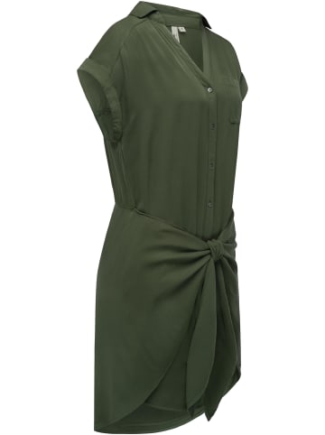 ragwear Blusenkleid Bahaya in Dark Olive