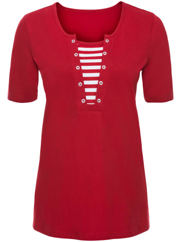 Sieh an! Kurzarmshirt in rot