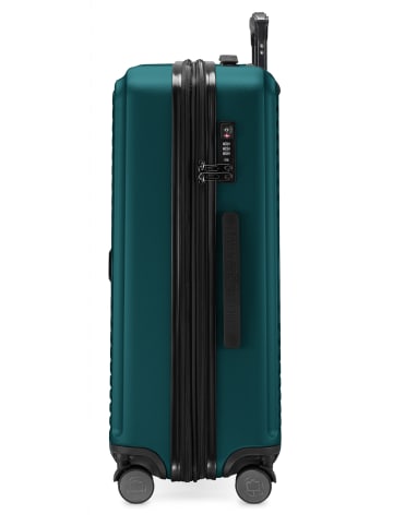 Hauptstadtkoffer Mitte - Mittelgroßer Hartschalenkoffer Koffer TSA, 68cm 88 L in Waldgrün