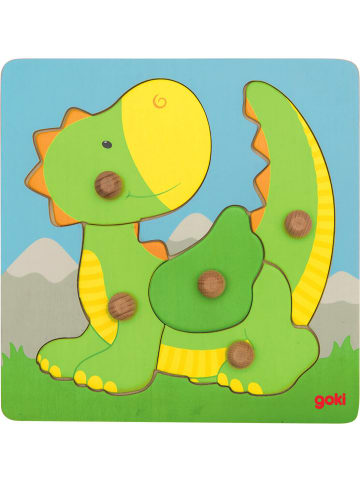Goki Steckpuzzle Drache - ab 3 Jahren