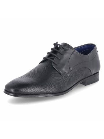 Bugatti Schnürhalbschuh in schwarz