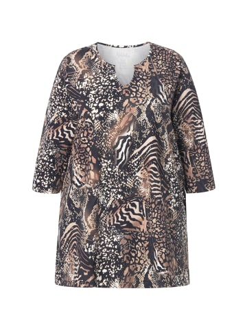 Ulla Popken Longshirt in schwarz