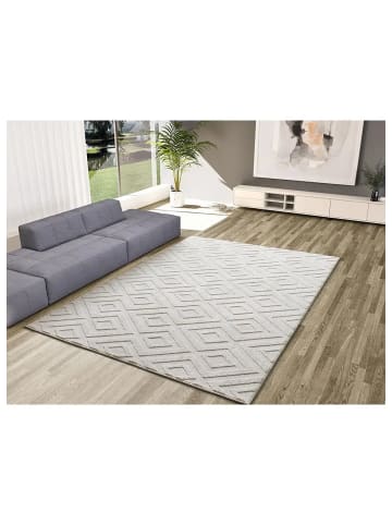 Atticgo Waschbarer Kurzflor-Teppich ESTILO in creme