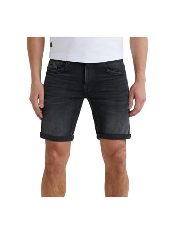 PME Legend Shorts in brown coated denim