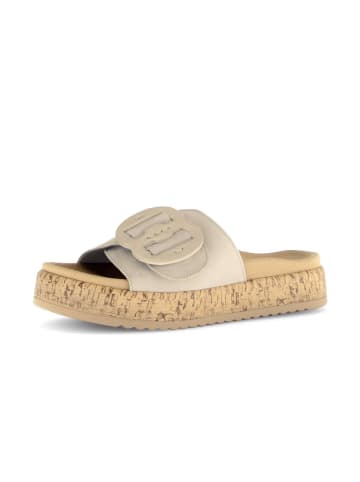 Gabor Pantoletten in beige