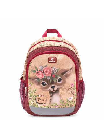 Belmil Kindergartenrucksack Animal Forest Bambi 3-6 Jahre Kinder Rucksack 3 Jahre