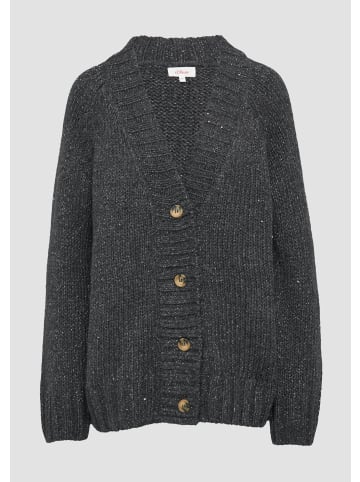 s.Oliver Strickjacke in 9898_dunkelgrau