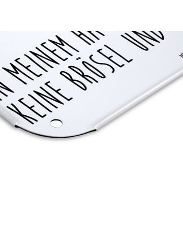 Mr. & Mrs. Panda tafel Marienkäfer Fliegenpilz mit Spruch in Weiß