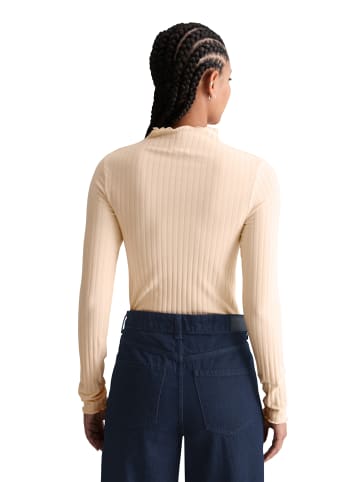 Marc O'Polo DENIM Ripp-Longsleeve slim in Light Orange