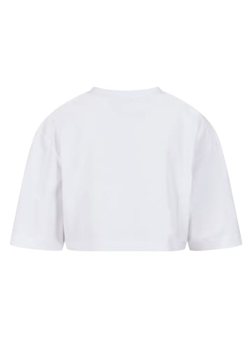 Urban Classics Cropped T-Shirts in white