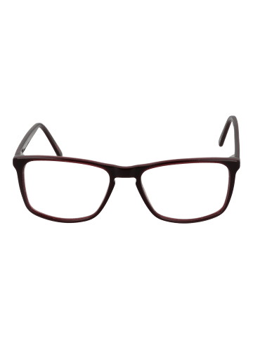 Andy Wolf Unisex Optische Fassungen Rechtwinklig Burgundisch