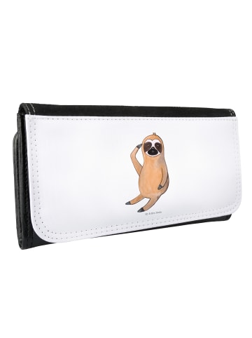 Mr. & Mrs. Panda Damengeldbeutel Faultier Vogel ohne Spruch in Weiß