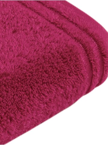 Vossen 2er Pack Handtuch in cranberry