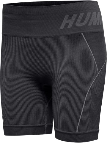 Hummel Hummel Shorts Hmlte Training Damen Dehnbarem Feuchtigkeitsabsorbierenden Nahtlosen in BLACK/CHATEAU GREY