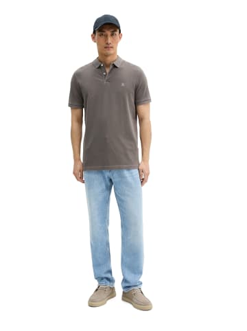 Marc O'Polo Poloshirt Piqué shaped  garment-dyed in Dark Nickle