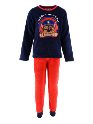 Paw Patrol 2tlg. Outfit: Schlafanzug Chase Pyjama in Blau