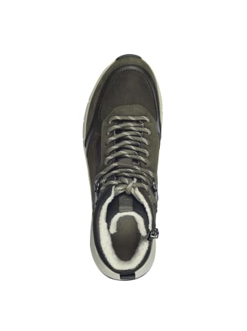 Tamaris Schnürboots in Grün