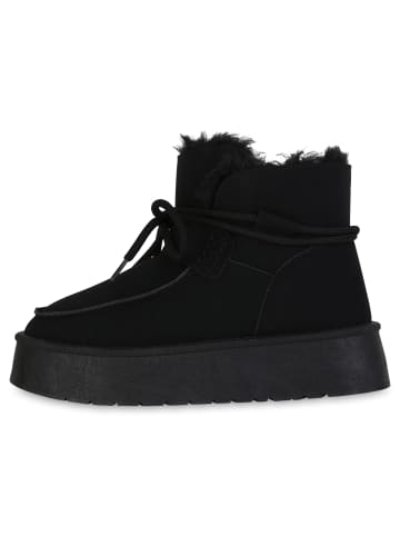 VAN HILL Winter Boots Brittany in Schwarz