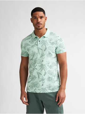 Petrol Industries Piqué-Poloshirt Engine in Grün
