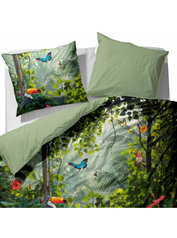 Essenza Bettwäsche Gabriel in Grün